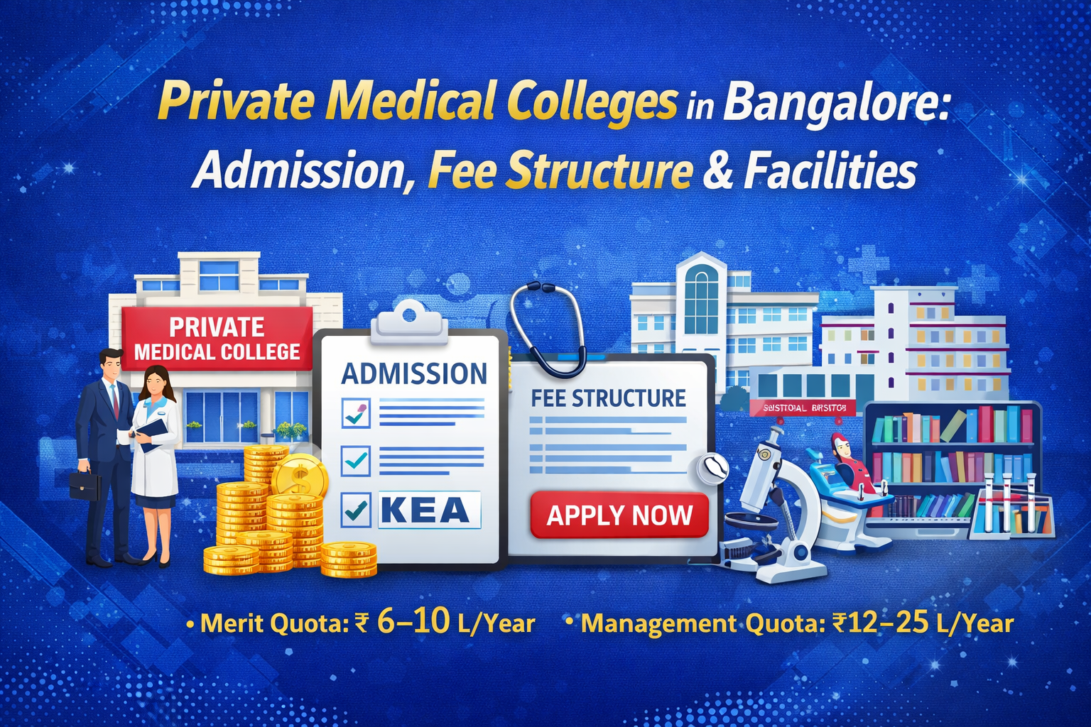 Private Medical Colleges in Bangalore: Admission, Fee Structure & Facilities